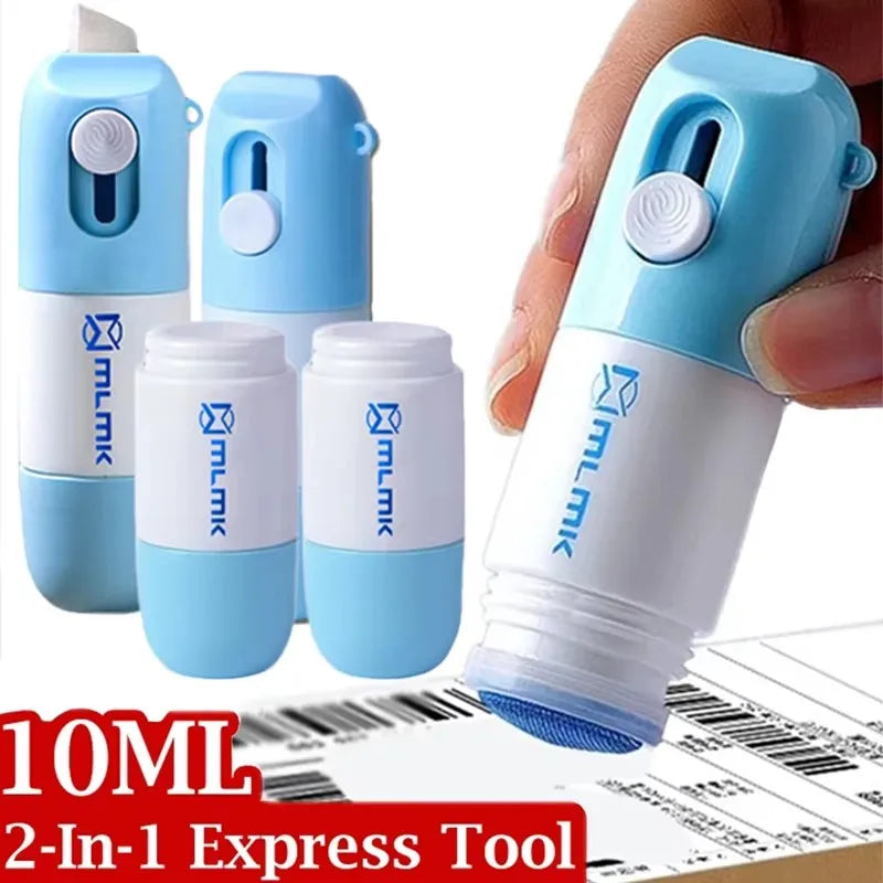 Thermal Paper Correction Fluid is a useful tool for hiding personal information on receipts and thermal paper. It also includes a small unboxing knife for opening packages easily. Durable and easy to use for privacy protectio