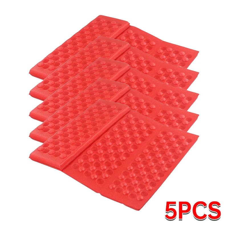 Portable Mini Waterproof Foam Mat is lightweight, foldable, and comfortable for camping, hiking, fishing, and outdoor activities. It can be used as a seat cushion or kneeling mat to keep you clean and comfortable anywhere.