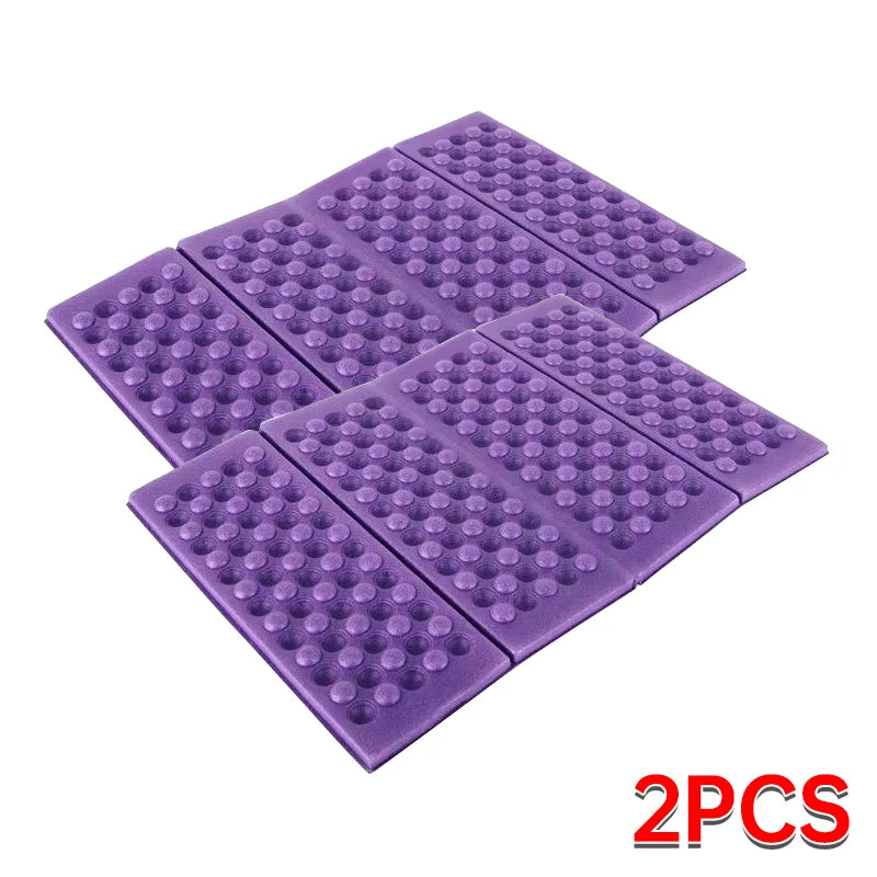 Portable Mini Waterproof Foam Mat is lightweight, foldable, and comfortable for camping, hiking, fishing, and outdoor activities. It can be used as a seat cushion or kneeling mat to keep you clean and comfortable anywhere.