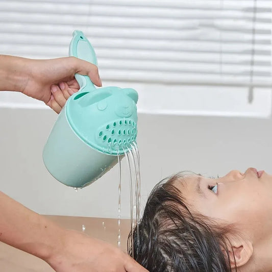 Baby Bath Shampoo Cup for Kids – Baby Eye Protection Hair Washing Tool