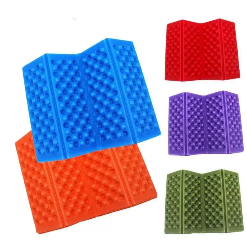 Portable Mini Waterproof Foam Mat is lightweight, foldable, and comfortable for camping, hiking, fishing, and outdoor activities. It can be used as a seat cushion or kneeling mat to keep you clean and comfortable anywhere.