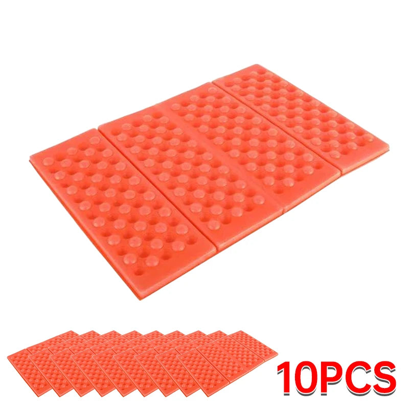 Portable Mini Waterproof Foam Mat is lightweight, foldable, and comfortable for camping, hiking, fishing, and outdoor activities. It can be used as a seat cushion or kneeling mat to keep you clean and comfortable anywhere.