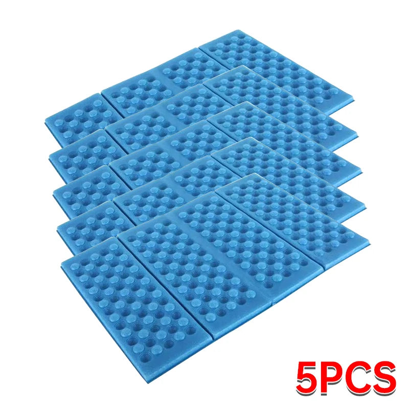 Portable Mini Waterproof Foam Mat is lightweight, foldable, and comfortable for camping, hiking, fishing, and outdoor activities. It can be used as a seat cushion or kneeling mat to keep you clean and comfortable anywhere.