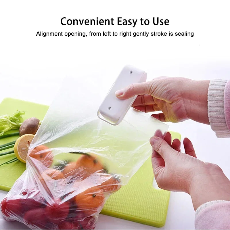 Mini Heat Bag Sealing Machine – Portable Food Bag Sealer for Fresh Food Storage