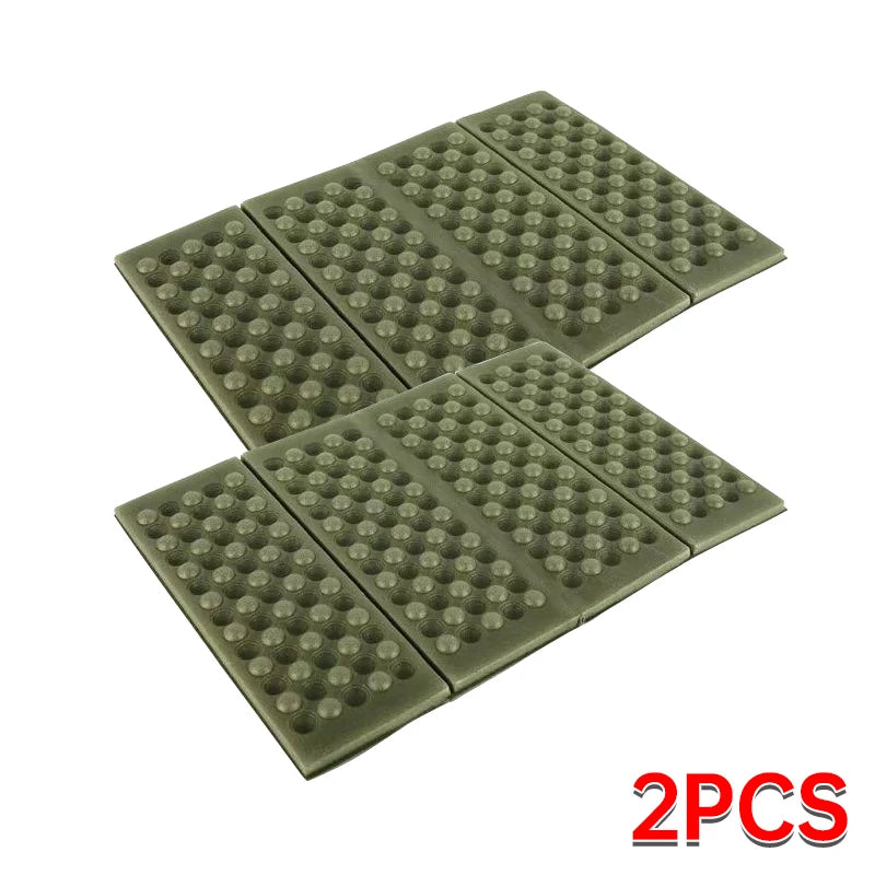 Portable Mini Waterproof Foam Mat is lightweight, foldable, and comfortable for camping, hiking, fishing, and outdoor activities. It can be used as a seat cushion or kneeling mat to keep you clean and comfortable anywhere.