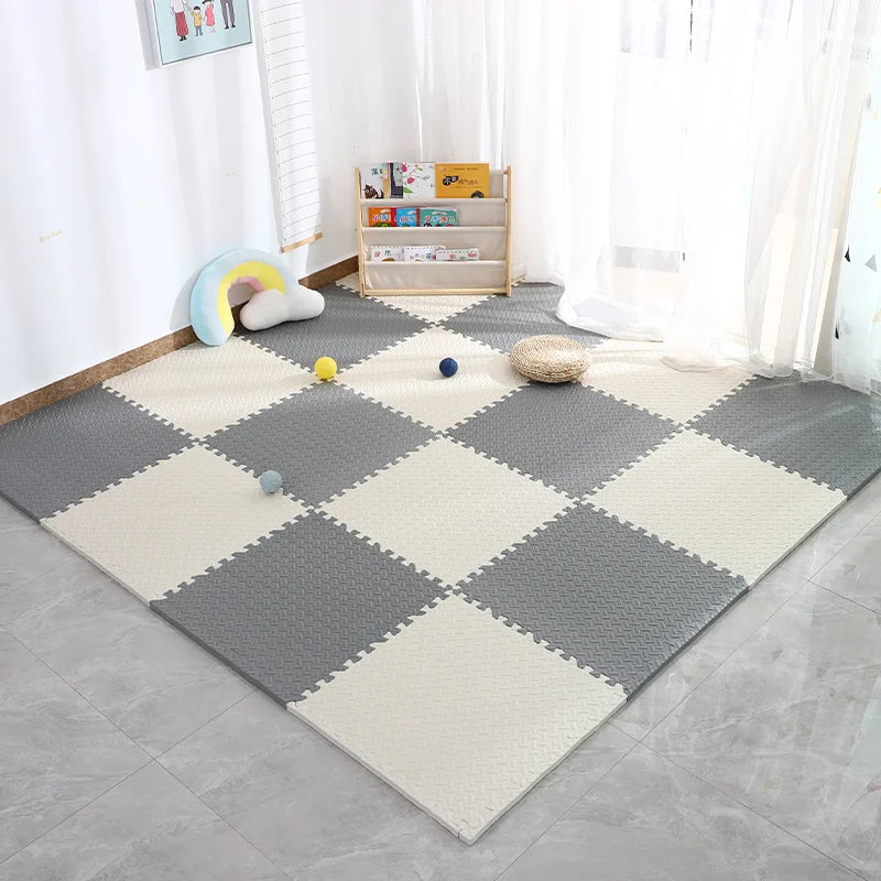 EVA Interlocking Foam Fitness Mat 4–20PCS – Non-Slip Home Gym & Kids Floor Tiles