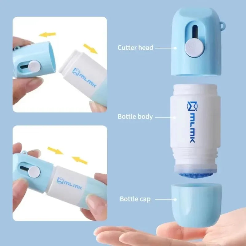 Thermal Paper Correction Fluid is a useful tool for hiding personal information on receipts and thermal paper. It also includes a small unboxing knife for opening packages easily. Durable and easy to use for privacy protectio
