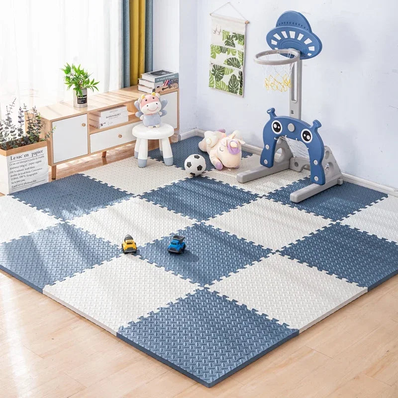 8/16PCS Foam Play Mat for Baby – Interlocking Puzzle Floor Carpet for Crawling & Exercise