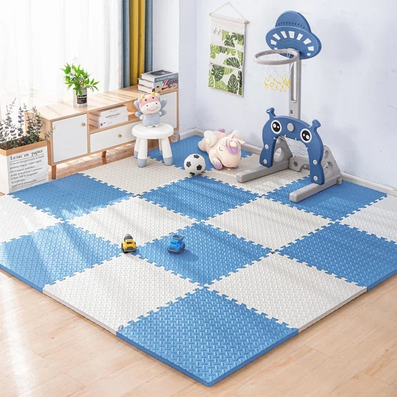 8/16PCS Foam Play Mat for Baby – Interlocking Puzzle Floor Carpet for Crawling & Exercise