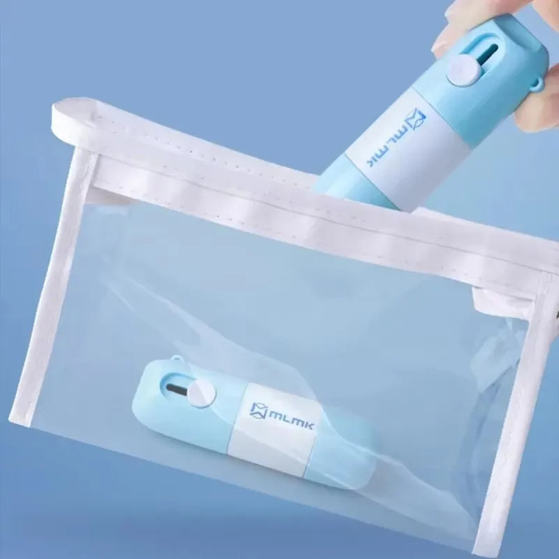 Thermal Paper Correction Fluid is a useful tool for hiding personal information on receipts and thermal paper. It also includes a small unboxing knife for opening packages easily. Durable and easy to use for privacy protectio