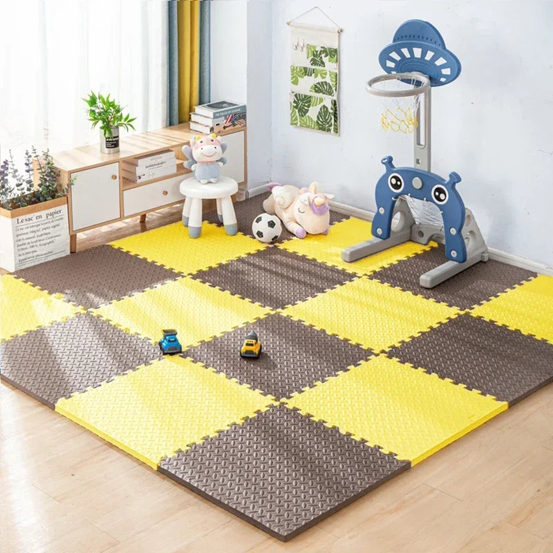 8/16PCS Foam Play Mat for Baby – Interlocking Puzzle Floor Carpet for Crawling & Exercise