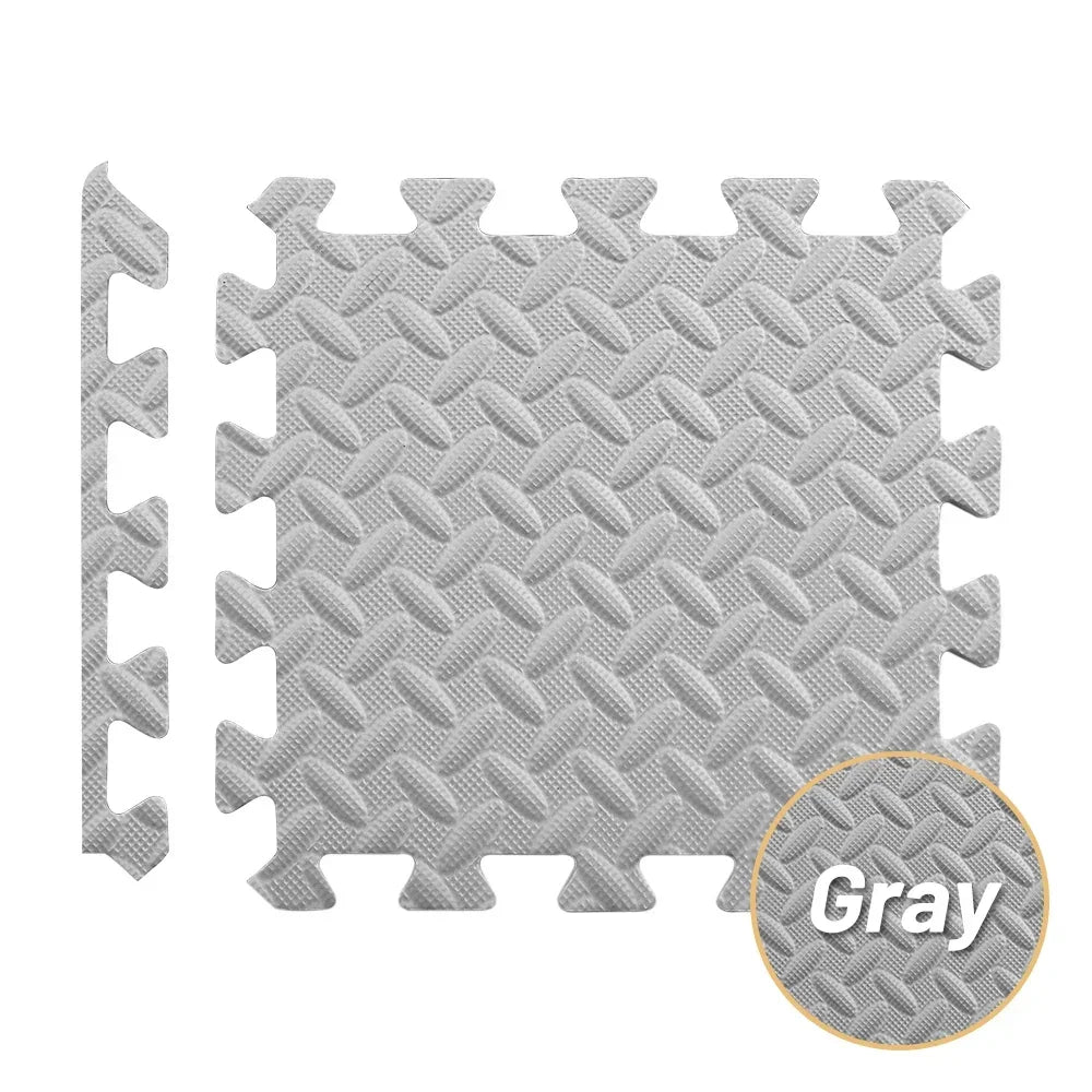 EVA Interlocking Foam Fitness Mat 4–20PCS – Non-Slip Home Gym & Kids Floor Tiles