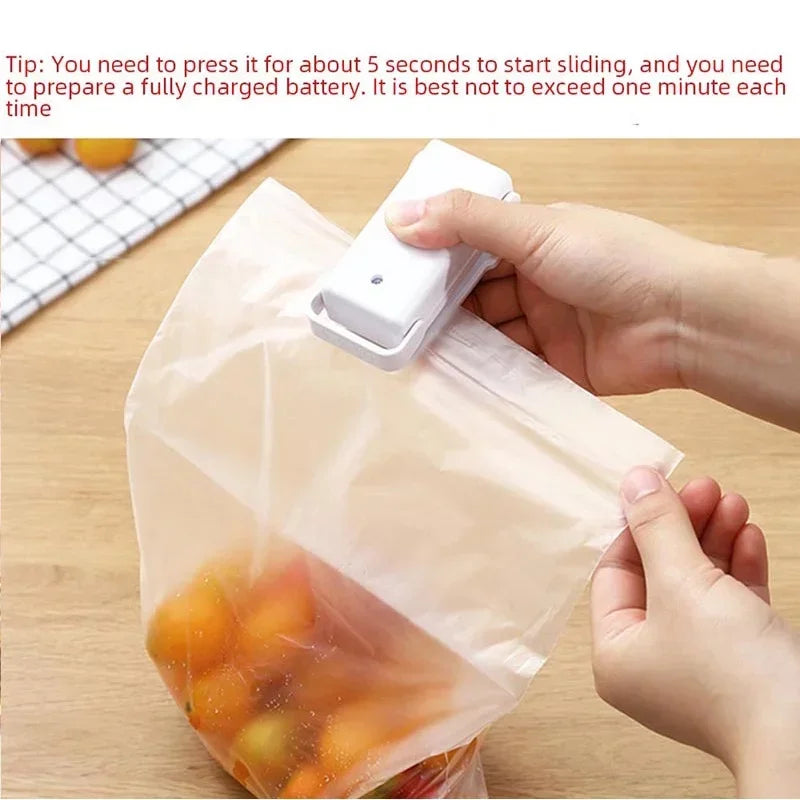Mini Heat Bag Sealing Machine – Portable Food Bag Sealer for Fresh Food Storage