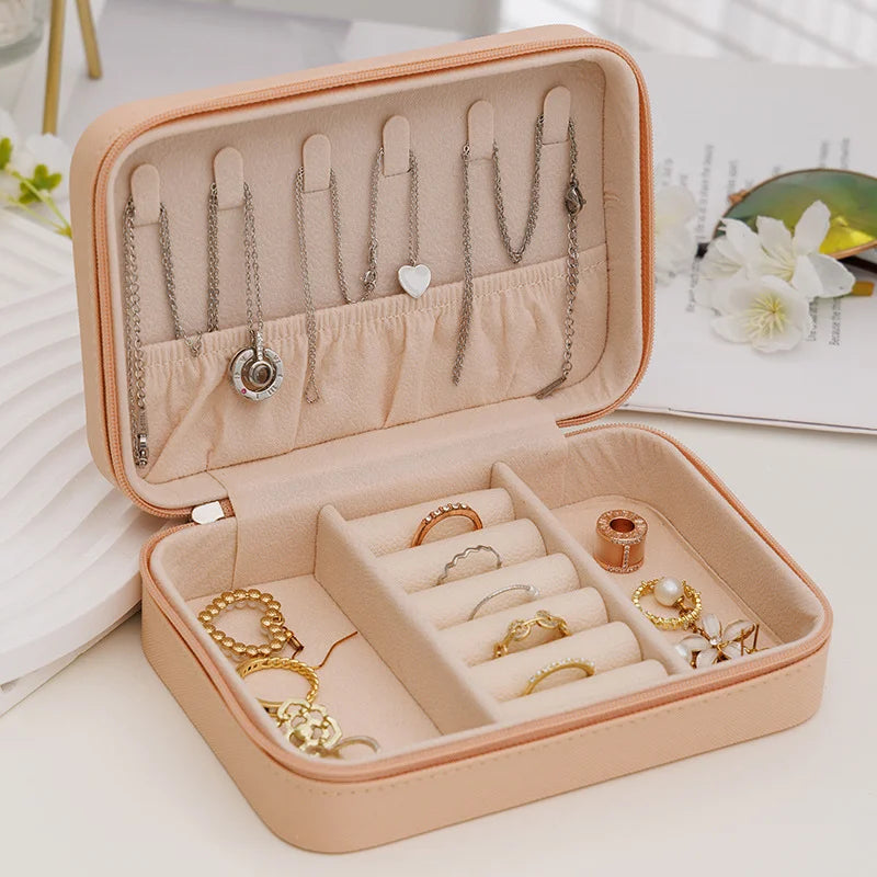 Portable Travel Jewelry Storage