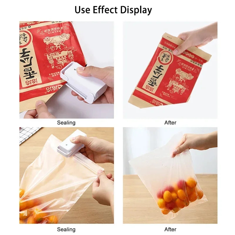 Mini Heat Bag Sealing Machine – Portable Food Bag Sealer for Fresh Food Storage