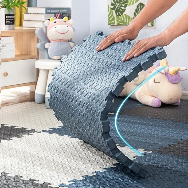 8/16PCS Foam Play Mat for Baby – Interlocking Puzzle Floor Carpet for Crawling & Exercise