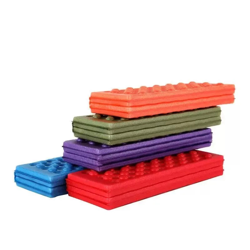 Portable Mini Waterproof Foam Mat is lightweight, foldable, and comfortable for camping, hiking, fishing, and outdoor activities. It can be used as a seat cushion or kneeling mat to keep you clean and comfortable anywhere.