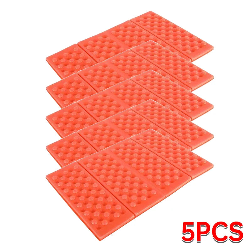 Portable Mini Waterproof Foam Mat is lightweight, foldable, and comfortable for camping, hiking, fishing, and outdoor activities. It can be used as a seat cushion or kneeling mat to keep you clean and comfortable anywhere.