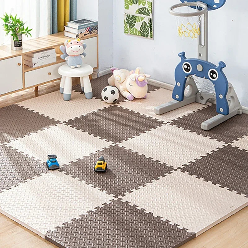 8/16PCS Foam Play Mat for Baby – Interlocking Puzzle Floor Carpet for Crawling & Exercise