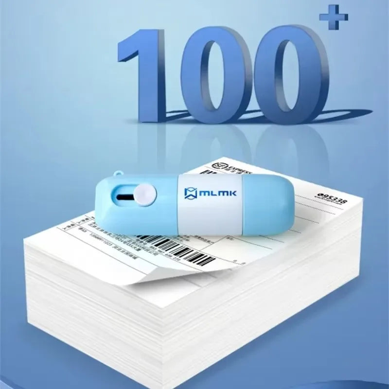 Thermal Paper Correction Fluid is a useful tool for hiding personal information on receipts and thermal paper. It also includes a small unboxing knife for opening packages easily. Durable and easy to use for privacy protectio