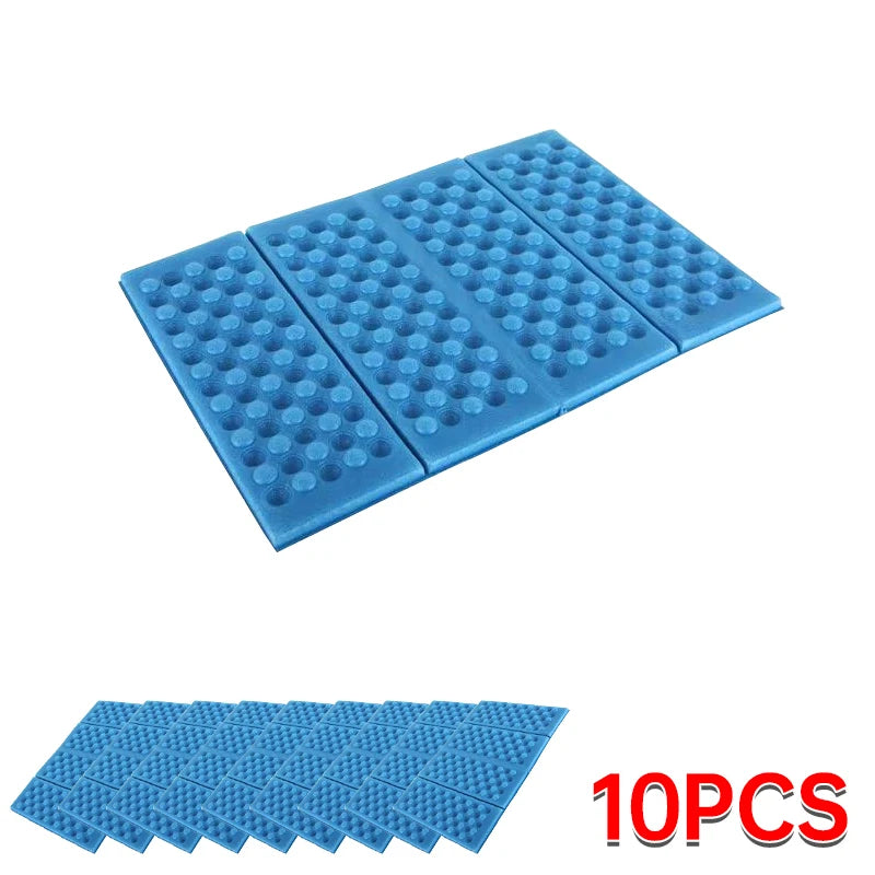Portable Mini Waterproof Foam Mat is lightweight, foldable, and comfortable for camping, hiking, fishing, and outdoor activities. It can be used as a seat cushion or kneeling mat to keep you clean and comfortable anywhere.