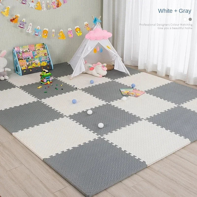 8/16PCS Foam Play Mat for Baby – Interlocking Puzzle Floor Carpet for Crawling & Exercise