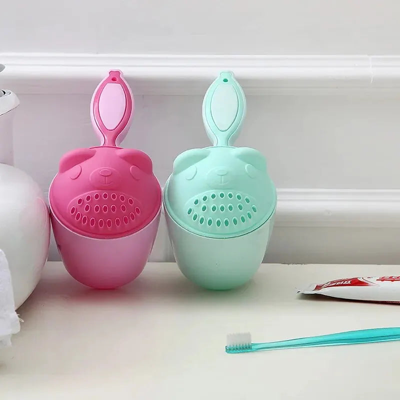 Baby Bath Shampoo Cup for Kids – Baby Eye Protection Hair Washing Tool