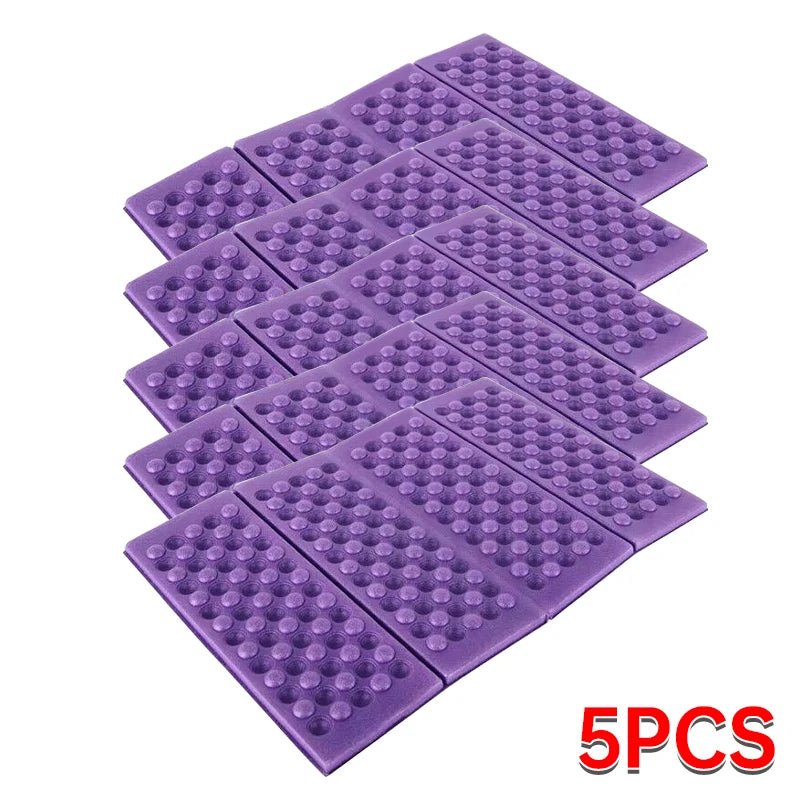 Portable Mini Waterproof Foam Mat is lightweight, foldable, and comfortable for camping, hiking, fishing, and outdoor activities. It can be used as a seat cushion or kneeling mat to keep you clean and comfortable anywhere.