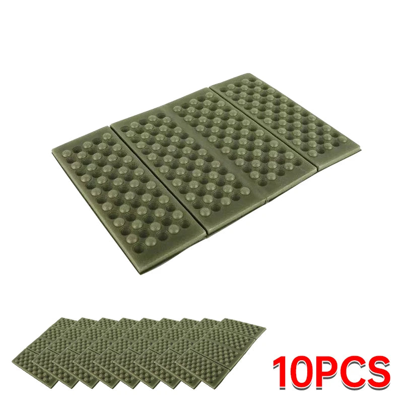 Portable Mini Waterproof Foam Mat is lightweight, foldable, and comfortable for camping, hiking, fishing, and outdoor activities. It can be used as a seat cushion or kneeling mat to keep you clean and comfortable anywhere.