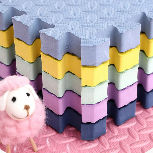 8/16PCS Foam Play Mat for Baby – Interlocking Puzzle Floor Carpet for Crawling & Exercise